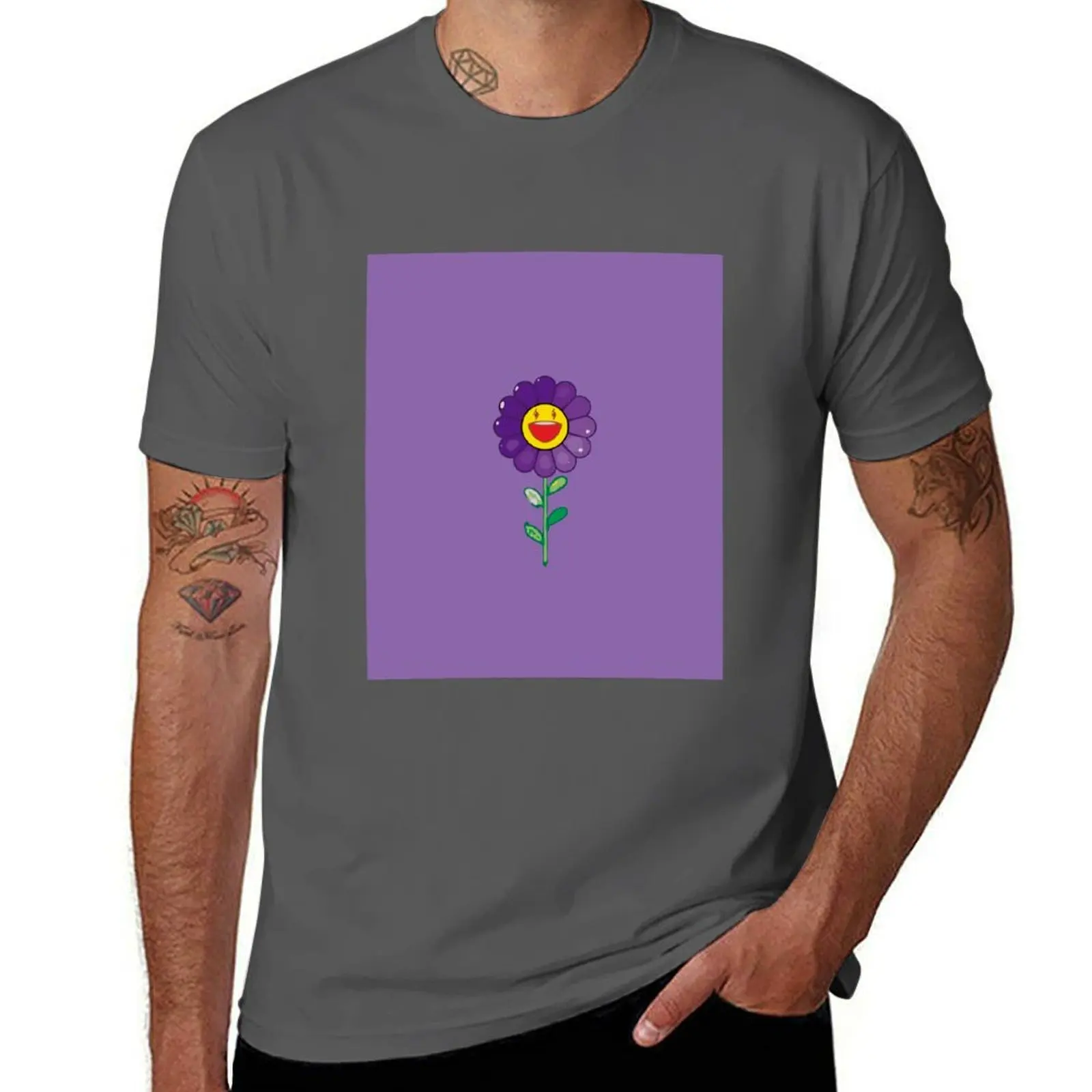Camiseta J Balvin Colores Morado, talla grande, camiseta informal básica