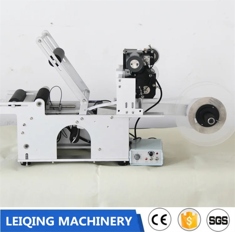 Adhesive Sticker Semi-automatic Bottle Labeling Machine with Date Code Printer/labeler Machine with Date Printer