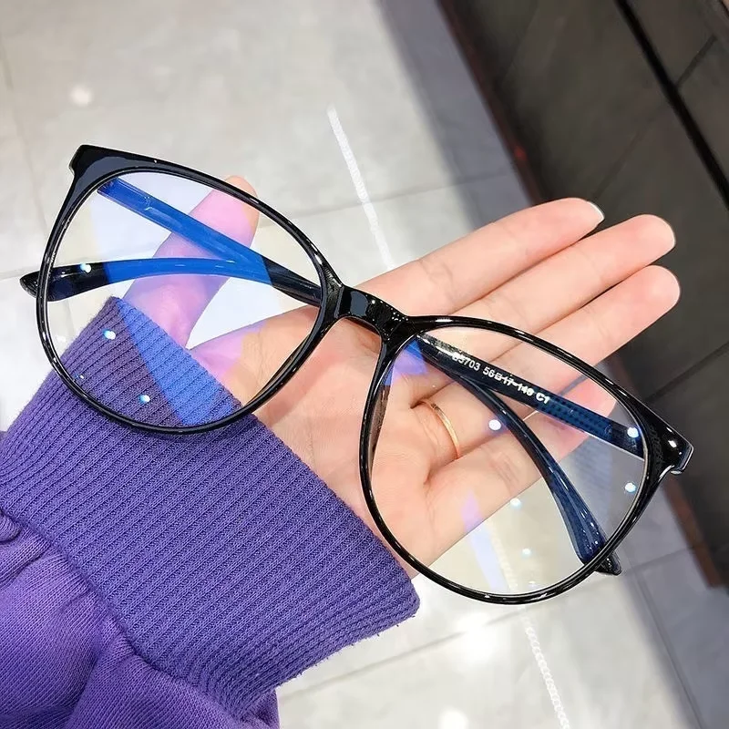 Anti-Blaulicht-blockierende Brille, klare Anti-Strahlungs-Brille, austauschbare Linse für Damen/Herren