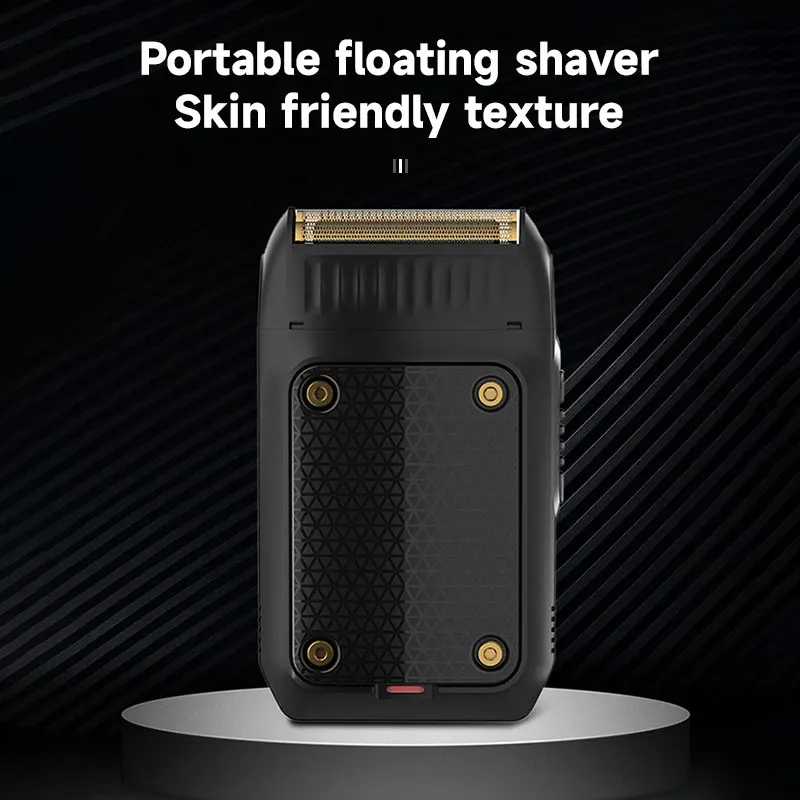 

Mini Electric Shaver for Men with Reciprocating Blades, USB Rechargeable and Portable Design for Home & Travel Use