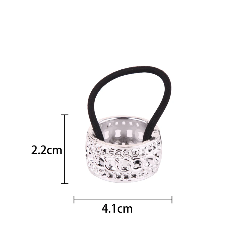 

6pcs Hair Ties Set Elastic Rope Plastic Band Ponytail Holder Daily Wear Gifts Women Girls Hair Care Styling Tool