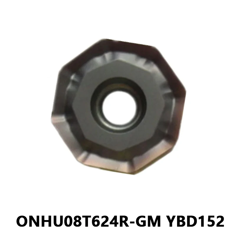 

ONHU08T624R-GM YBD152 CNC Original Octagonal Milling Inserts ONHU 08T624R GM High-Quality Lathe Cutter Metal Tool Machine Set