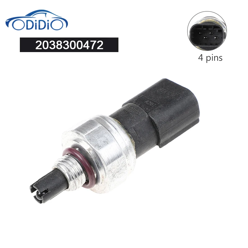 2038300472 4 Pins Air Condition Pressure Sensor For Mercedes Benz E W211 C W203 CLK C209 G W463