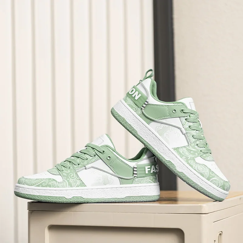 

Shoes Pop Trend Men's Small White All Casual Night King Board Sports