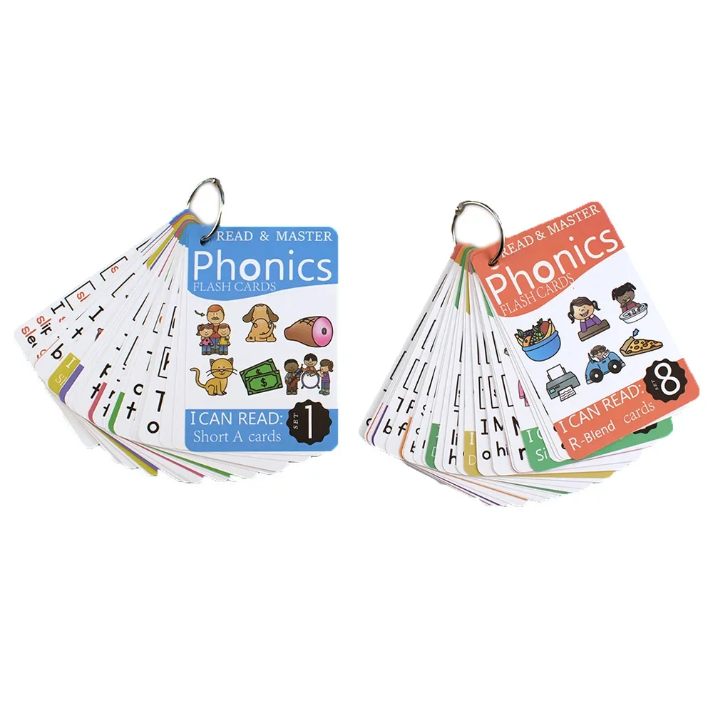 

67-Piece English Sight Words Flash Cards, Montessori Learning Set for Kids - Essential Vocabulary Builder for Classroom & Home