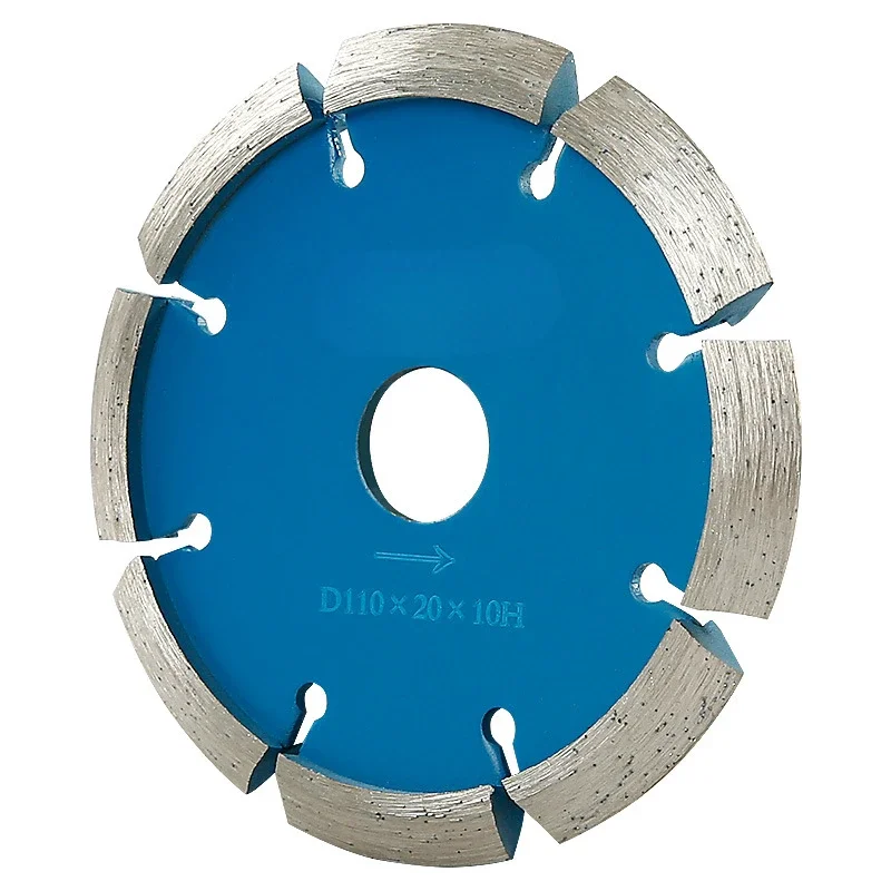 Diamond Crack Chaser Blade With 7/8/10mm Thickness Slotted Shovel Blade Groove Cutting Disc For Wall Concrete Marble Granite