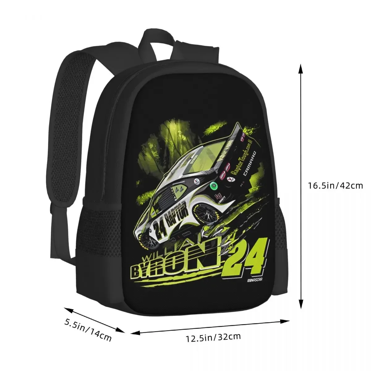 William Byron 24 Travel Laptop Backpack, Business College School Computer Bag Gift for Men & Women