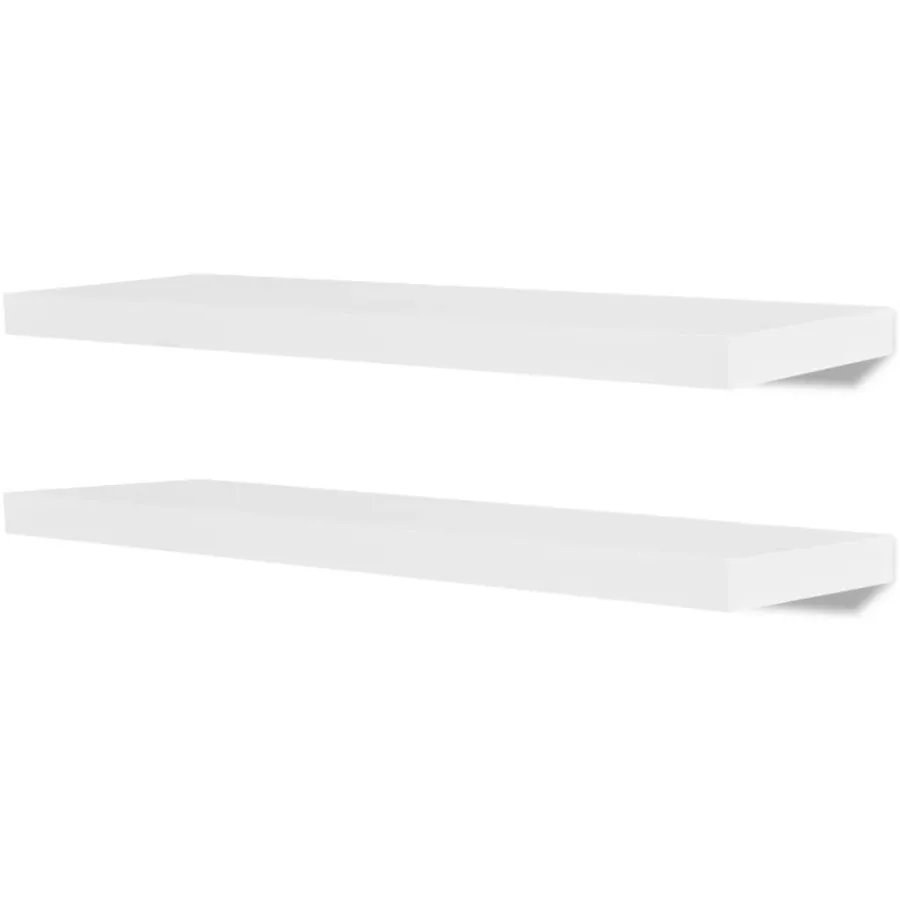 Półki ścienne 4 szt. Białe 31,5
