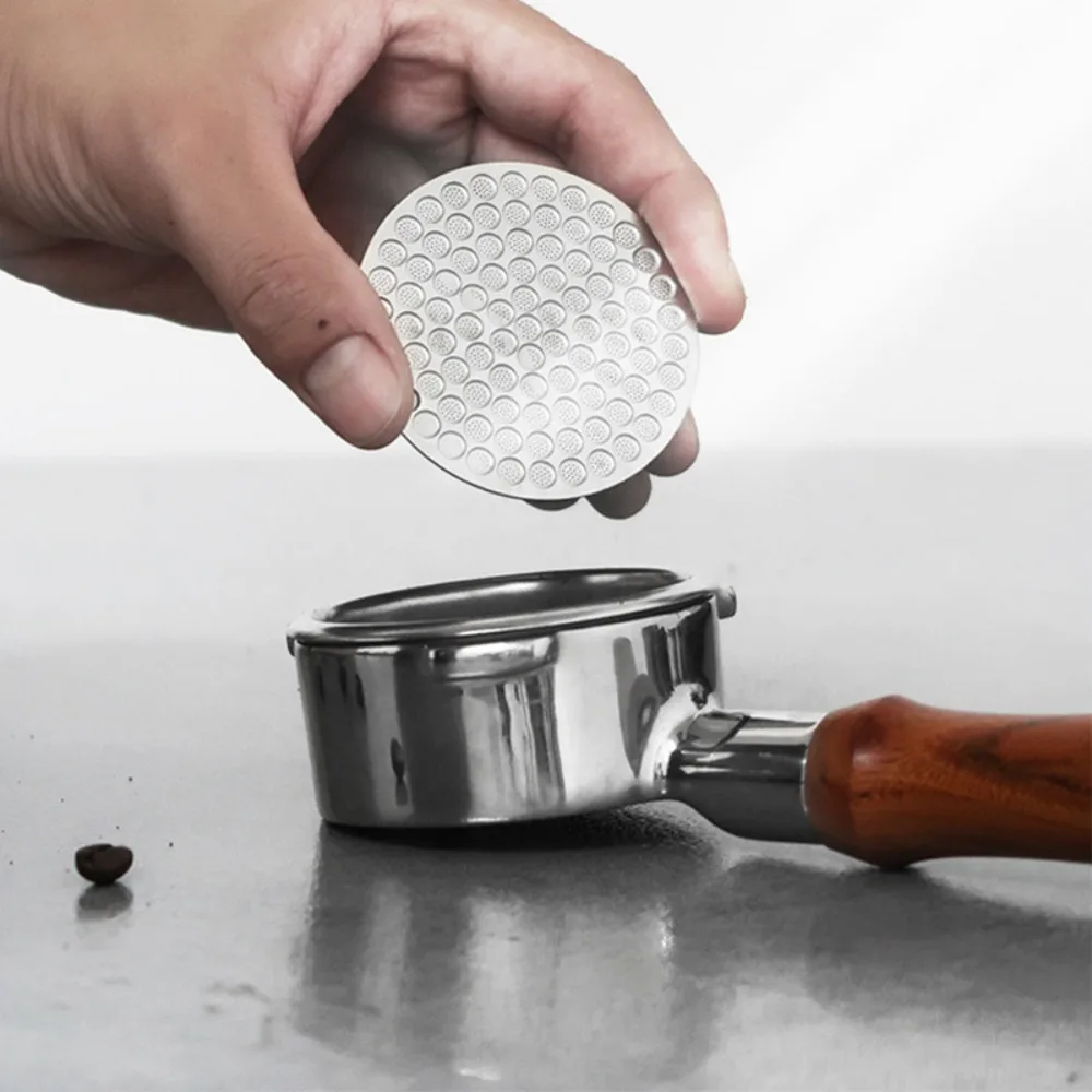 Reusable Double -layer Coffee Filter Screen 51/53/58mm Stainless Steel Coffee Extraction Mesh Fine Mesh