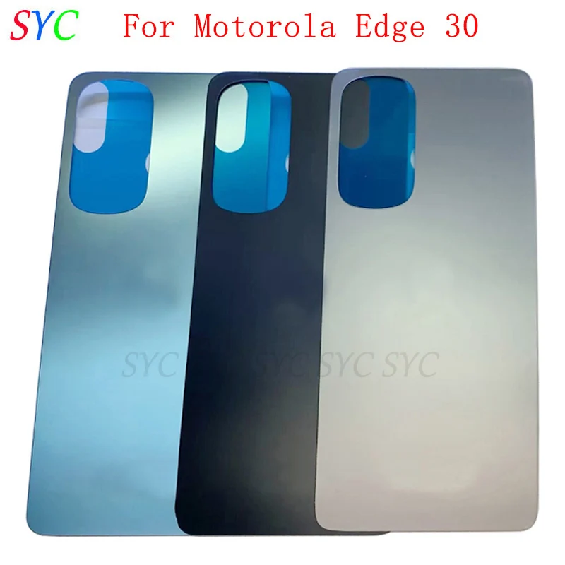 Rear Door Battery Cover Housing Case For Motorola Moto Edge 30 Back Cover with Logo Repair Parts