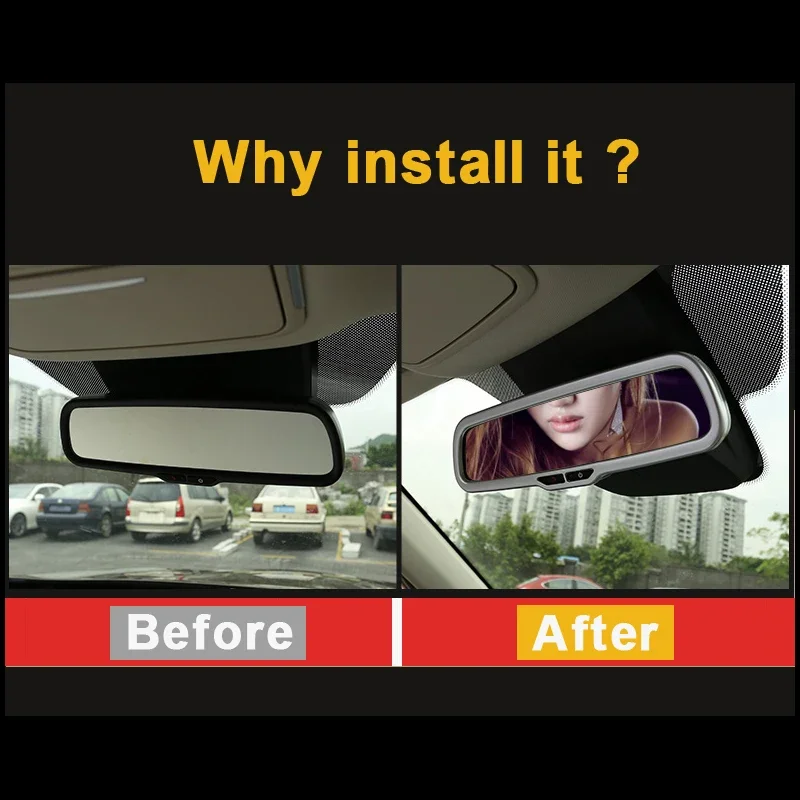 مرآة الرؤية الخلفية غطاء ملصق تصفيف السيارة ABS ماتي غطاء ملصقات لجيلي أطلس بويو Emgrand NL-3 بروتون X70 2017 2018 2019