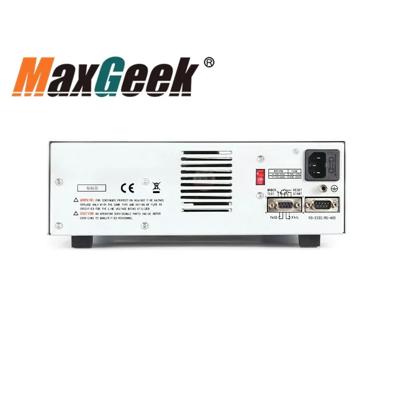 Maxgeek TH9302B HIPOT Tester AC HIPOT Tester (without Rear Output Port) Enables Accurate and Fast Testing