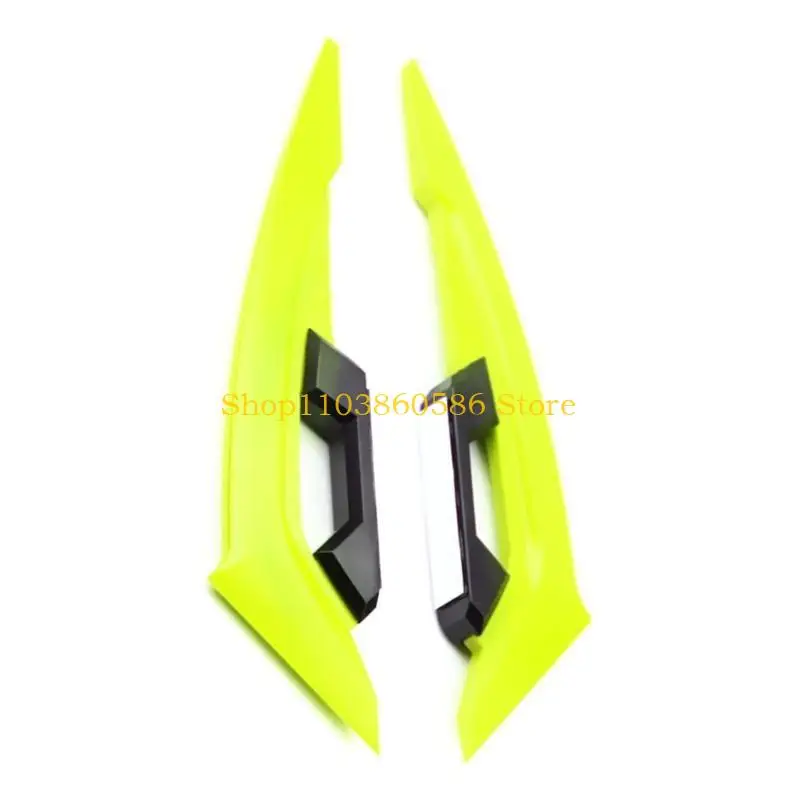 242A دراجة نارية ثابتة جناح الرياح الثابتة مخلب الشكل الهوائي الجانبي المفسد الجناحين مناسبة لمعظم الدراجات الكهربائية الدراجات #5