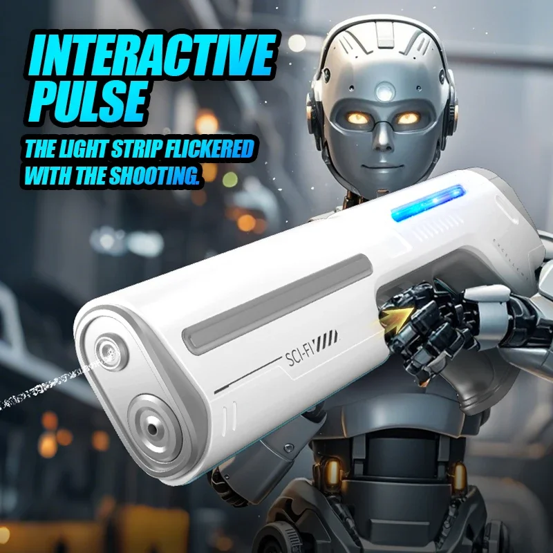 Elektrische Waterpistolen Voor Volwassenen Krachtige Squirt Automatische Waterzuiging Waterblasters Zomer Outdoor Strand Speelgoed Voor Jongens Kid Gift