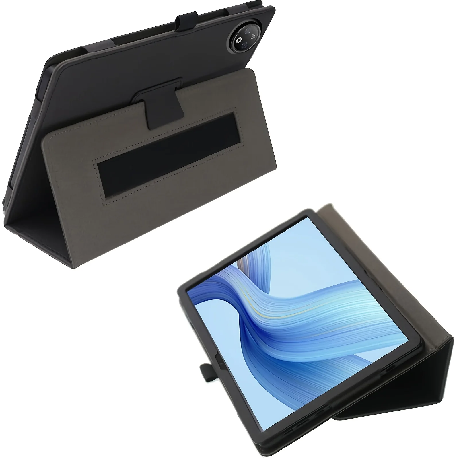 Case for Doogee V Pad 12inch, Tablet Case With a Pen slot, PU Leather, Built-in Bracket, Lightweight, Adjustable