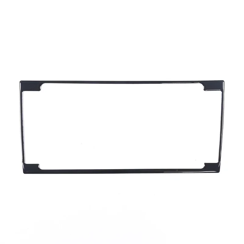 For Jaguar F-TYPE 2013-2018 PVC Black Car Navigation Panel Frame Sticker Car Interior Accessories