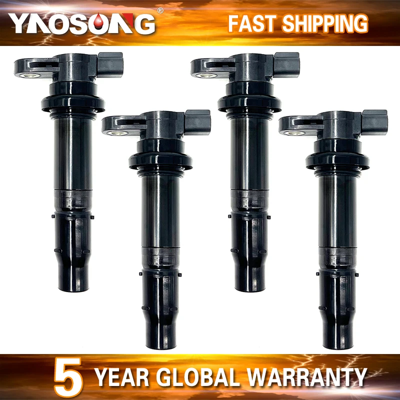 

4PCS F6T56772 23P-82310-00-00 Ignition Coil For Yamaha YZF Phazer FX 500 SUPER TENERE 1200 XT1200Z 2010-2020 Suzuki DF 40 50