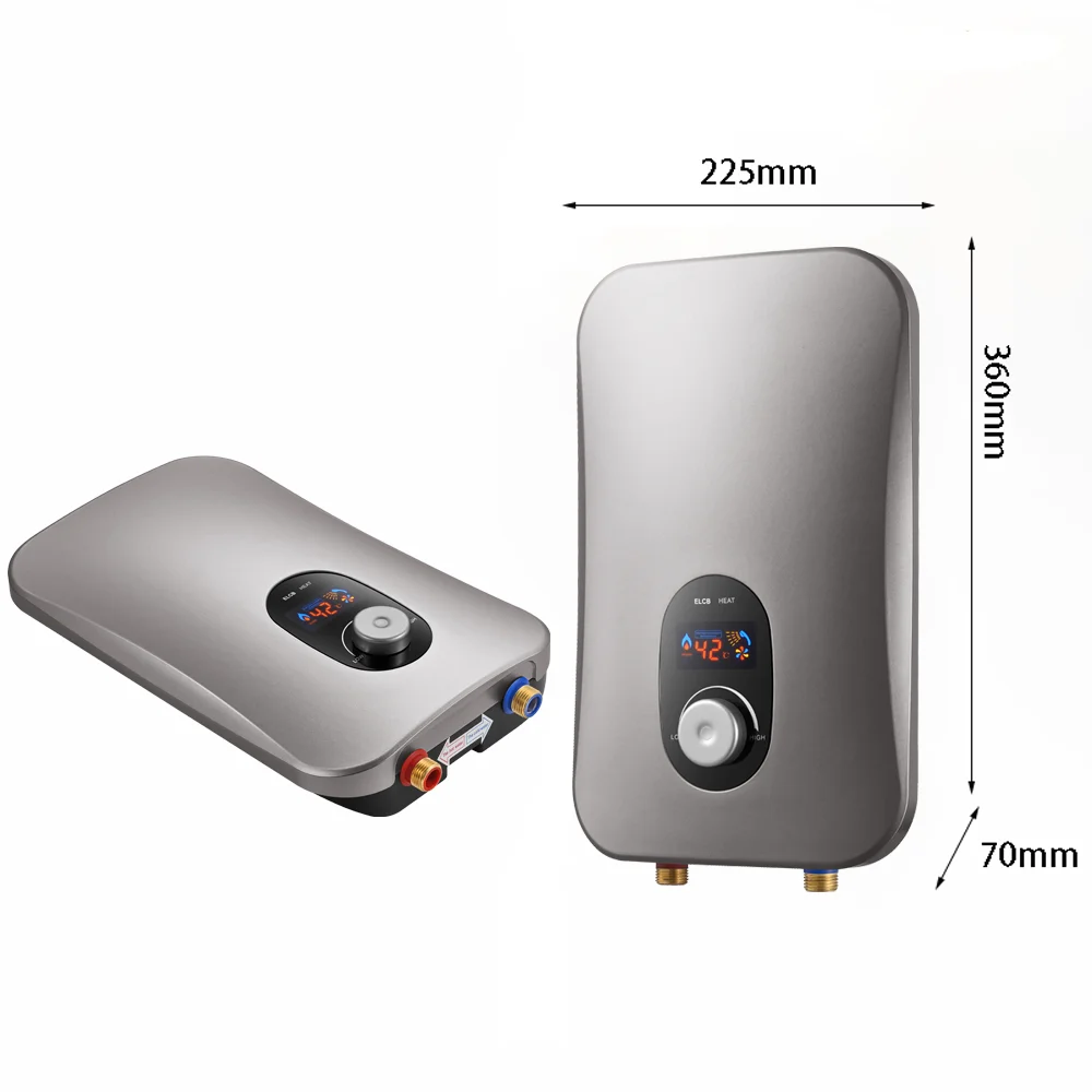 220-240V 10Kw Hot Sale Touch Control Quickly Heating Multi Point Use Instant Water Heater