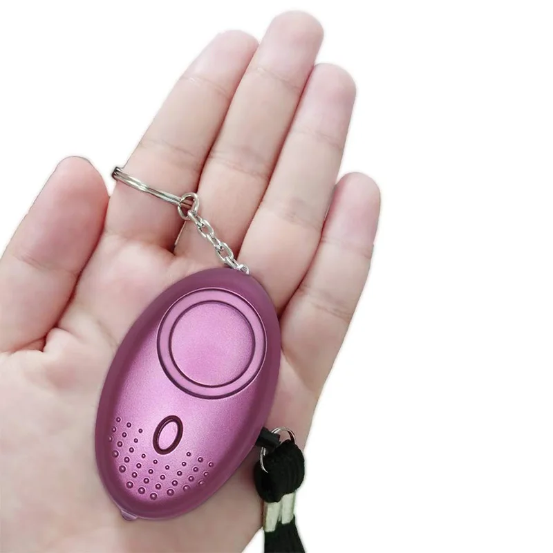 Allarme di autodifesa forte 120dB carino forma di uovo ragazza donna sicurezza proteggi avviso Defensa Kit di sopravvivenza di emergenza esterna personale