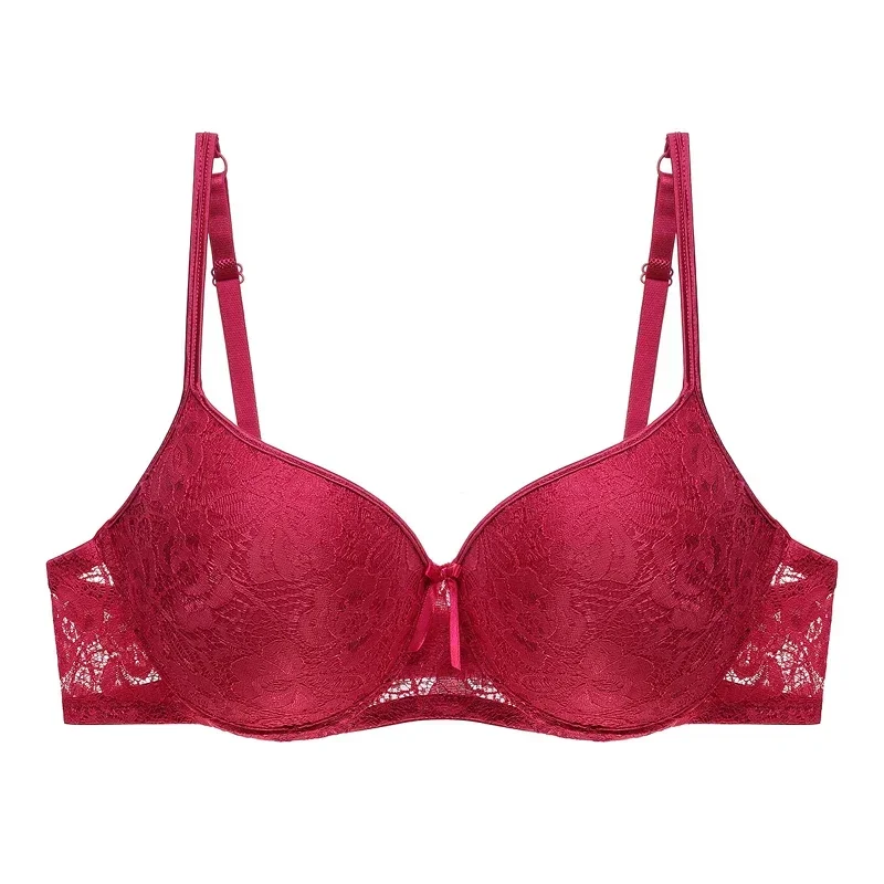 

Новинка 2024, кружевные бюстгальтеры больших размеров для женщин, сексуальное нижнее белье, бюстгальтер пуш-ап для девушек с глубоким V-образным вырезом, Женский Бралетт, нижнее белье