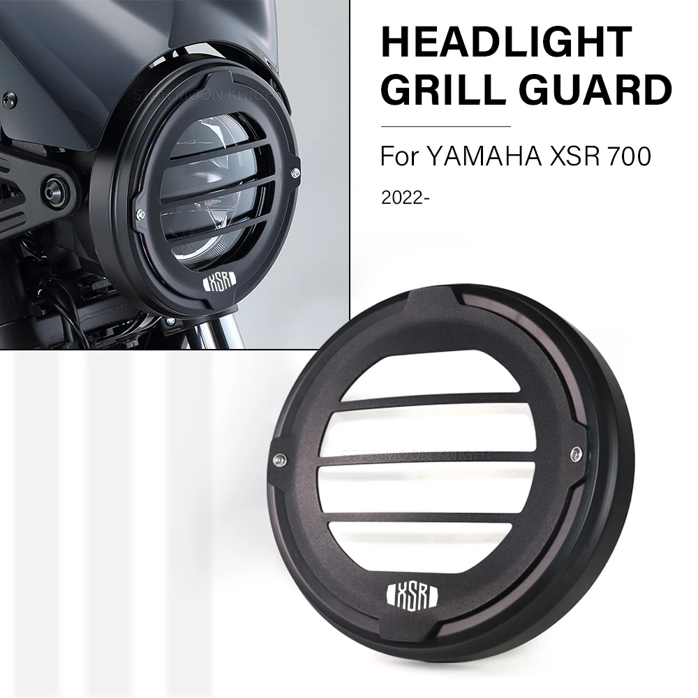 XSR 700 Head light Grille Protector For Yamaha XSR 700 XSR700 2022 - Motorcycle Headlight Cowl Headlight Guard Accessories