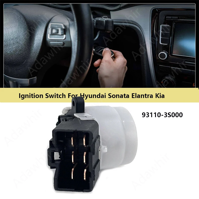 

OEM 931103S000 93110 3S000 93110-3S000 Ignition Switch For Hyundai Sonata Elantra Kia Soul Rio Sportage Optima 2011-2015