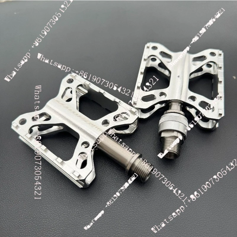 

Ti Parts quick dismantling pedal, small cloth folding bicycle, left fast right slow, pedal
