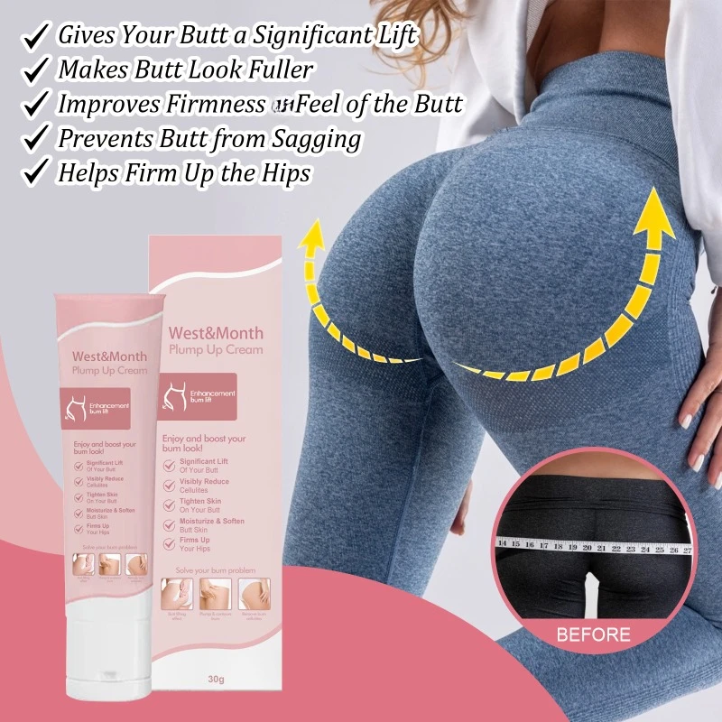 Body plumping cream Firming lifting buttocks shaping curves Enlargement butt Fat Cells Sexy bigger Ass Hip Massage Oil for Women