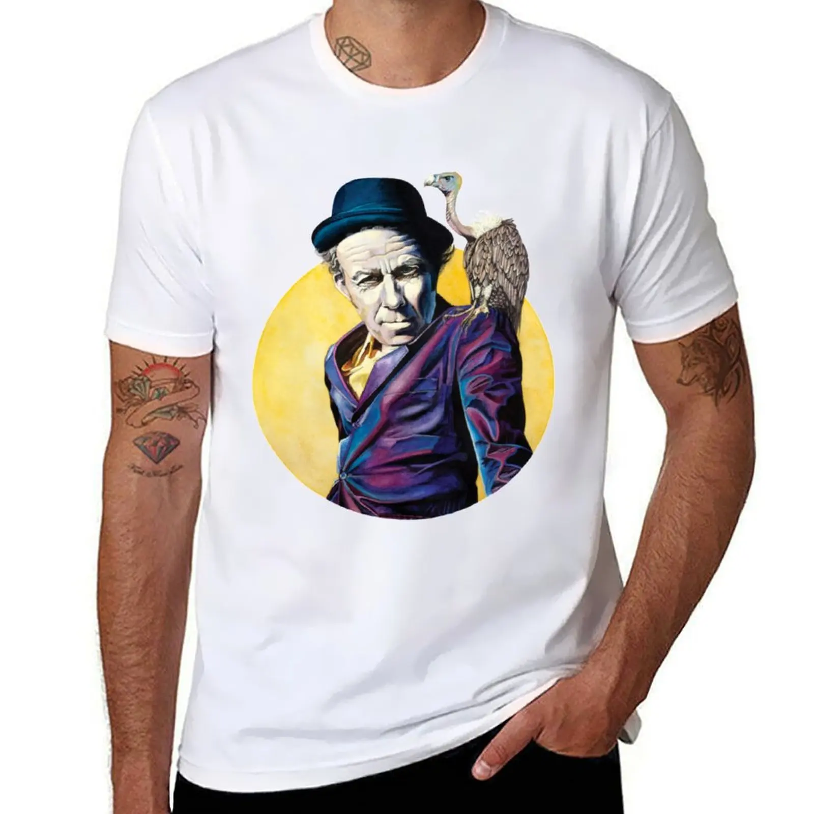 

Футболка Bad As Me Tom Memes Waits Es, футболки для мужчин, упаковка, хлопковые мужские футболки, хлопковая футболка