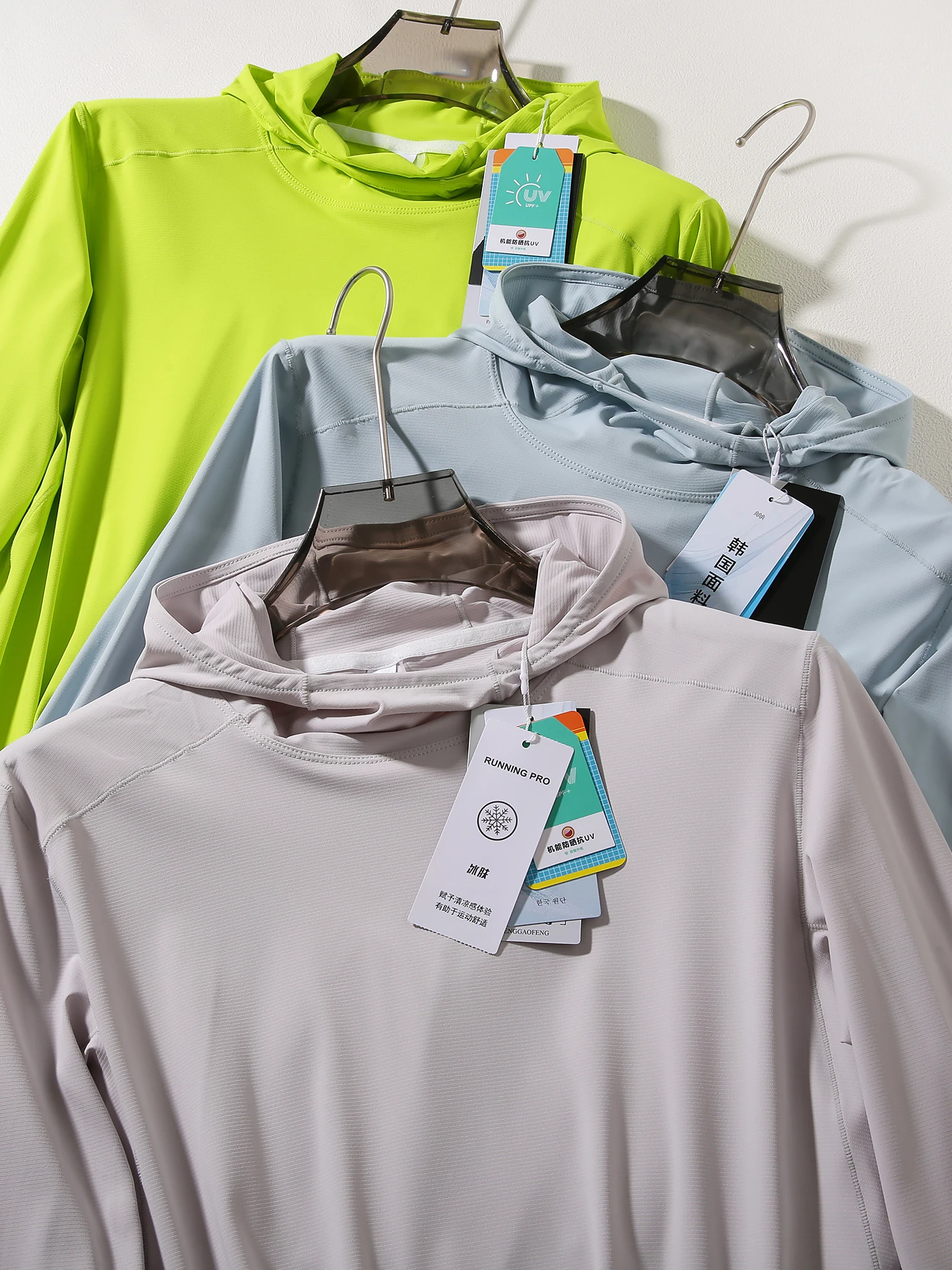 

Профессиональная быстросохнущая спортивная футболка с длинным рукавом и капюшоном из полиэстера и аммиачного волокна для активного отдыха