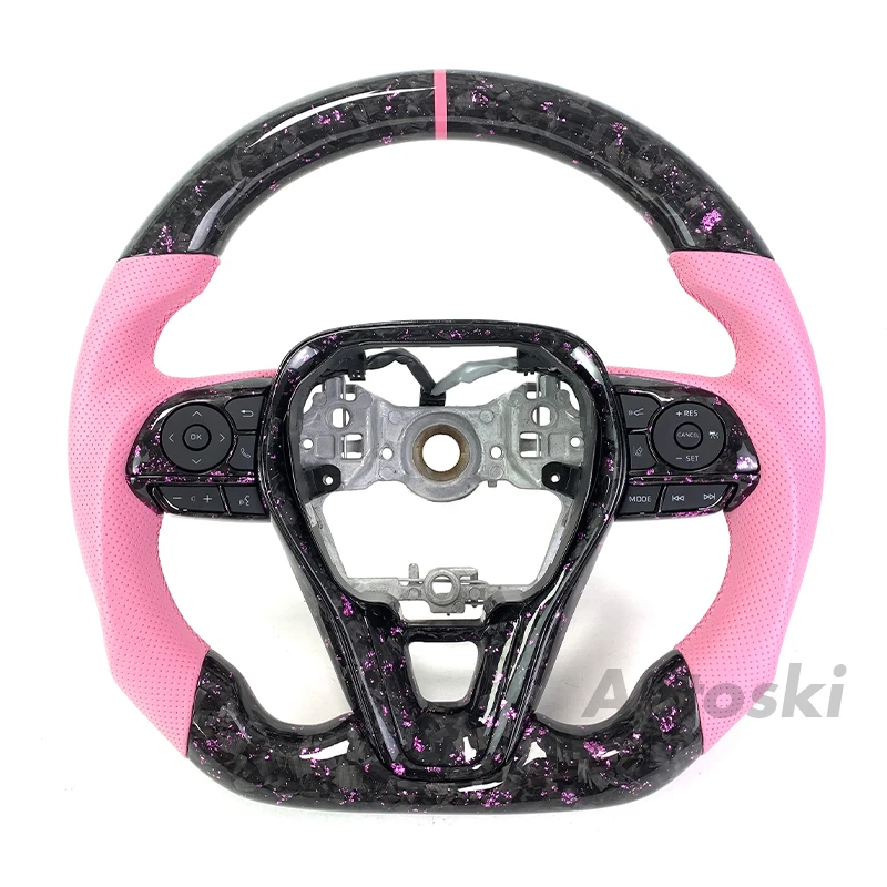 

2014-2024 for Toyota Corolla Sports Style Customization Forged Carbon Fiber Steering Wheel Car Interior Upgrade