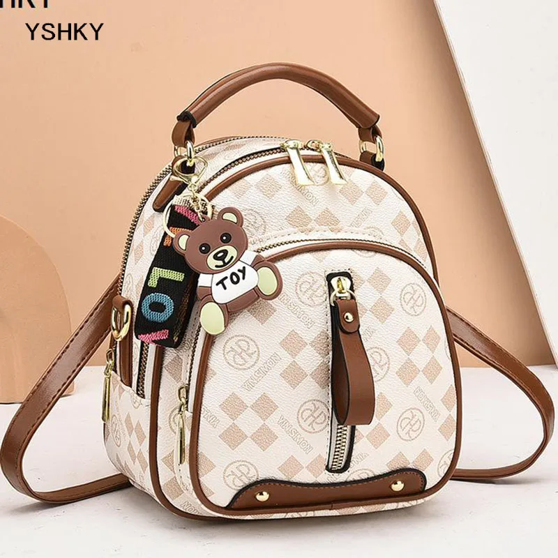 Bolsa de grande capacidade para mulheres, bolsa crossbody, sacos de mensageiro feminino, bolsa PU, balde portátil, padrão de lichia, novo