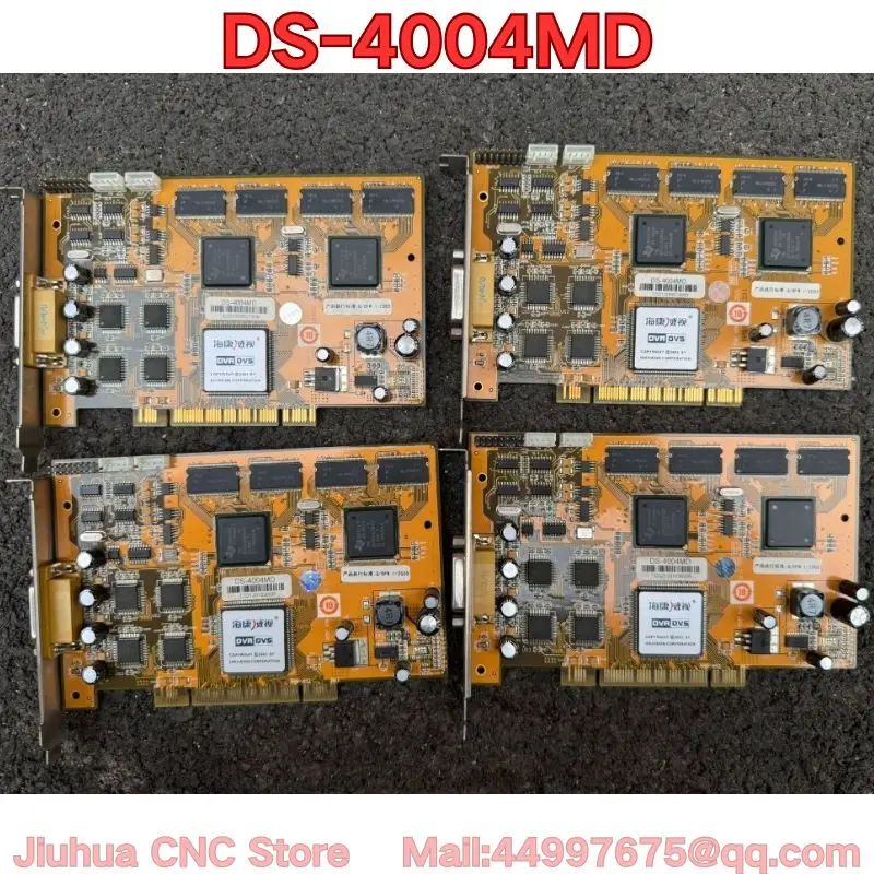 

Second-hand DS-4004MD acquisition card function test is normal