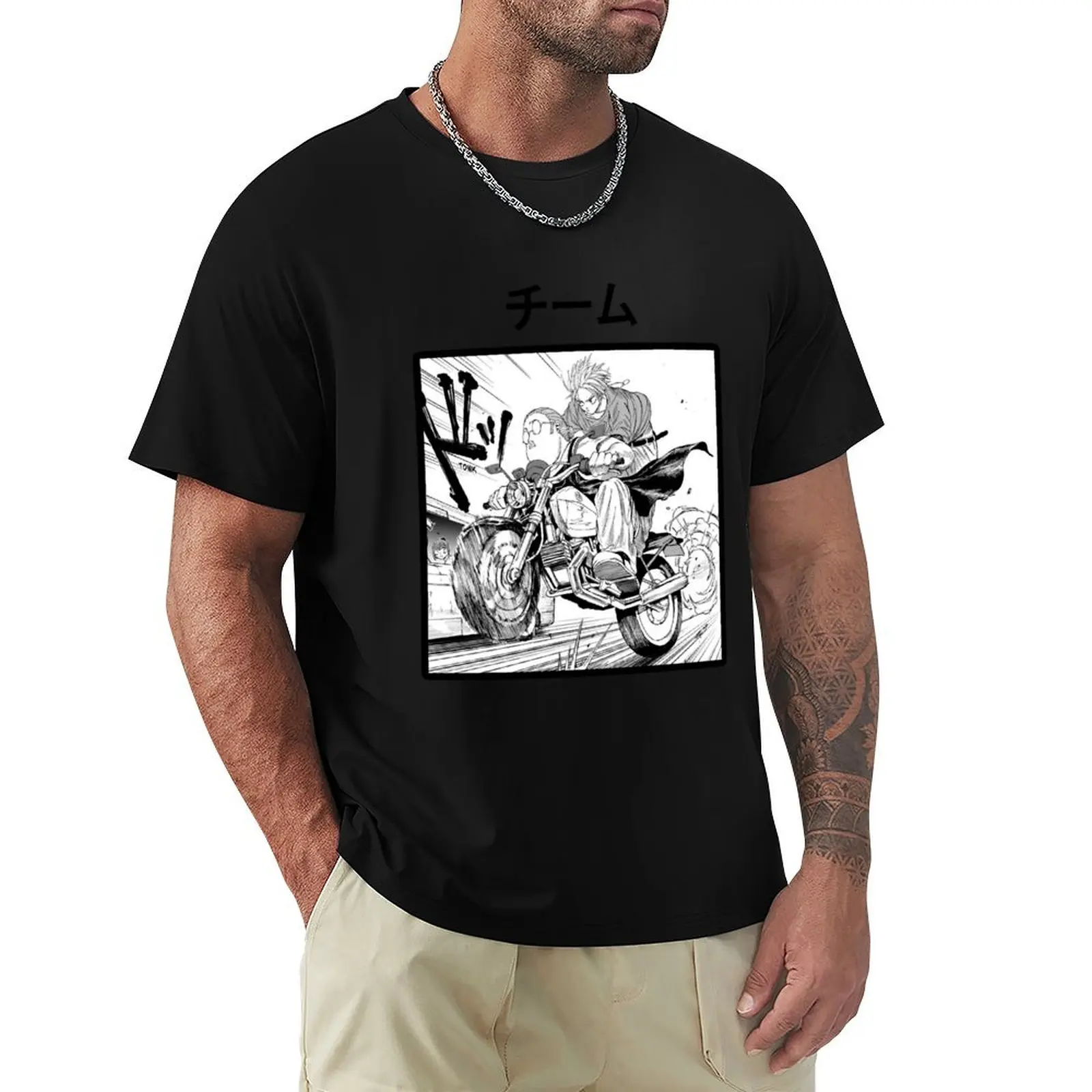 

SAKAMOTO AND SHIN - SAKAMOTO DAYS T-Shirt summer clothes sports fans blacks mens fashion