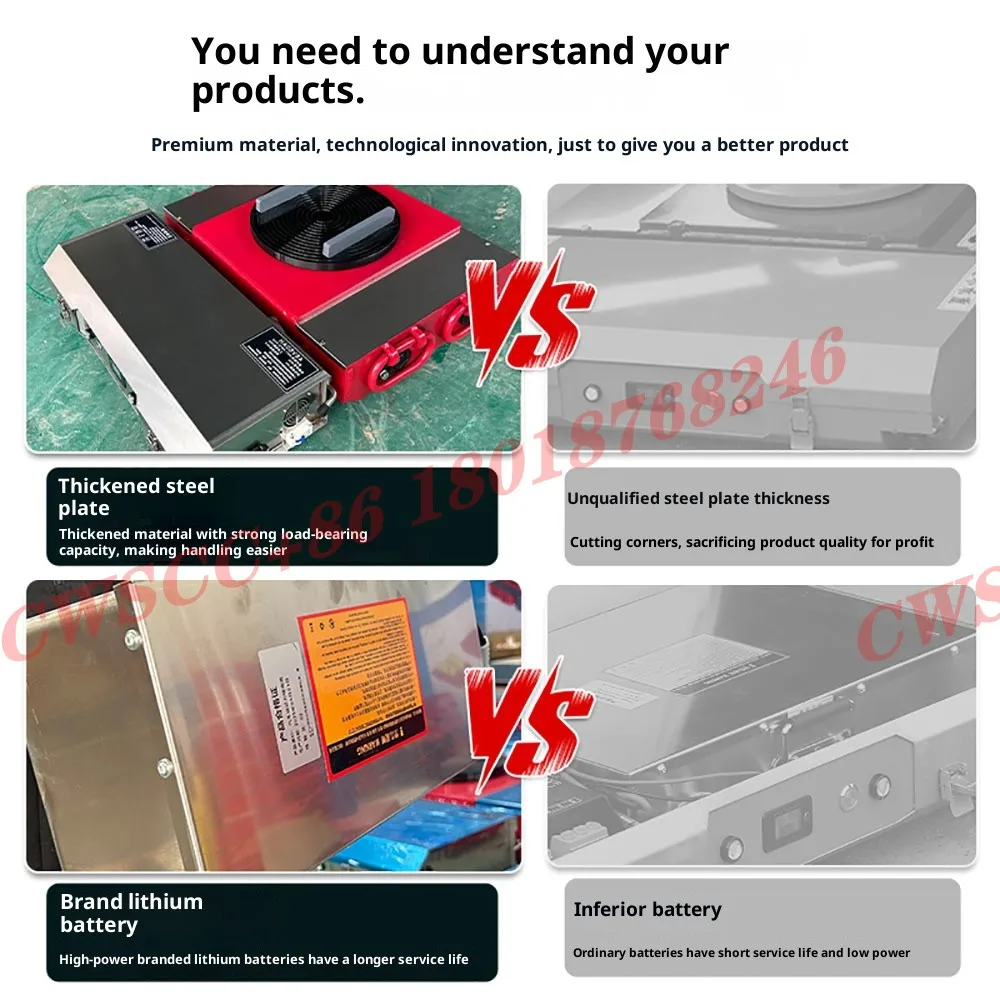 ناقل خزان كهربائي، جرار متعدد الاتجاهات للتحكم عن بعد في الخط المستقيم، شديد التحمل #3