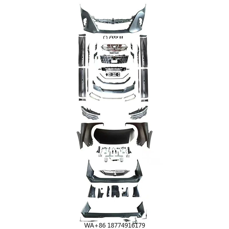 

Body Kit for Alfa 2015-2023 30-35 Series Upgrade 2024 40 Series Bumper Hood Front and Rear LED Light Fenders