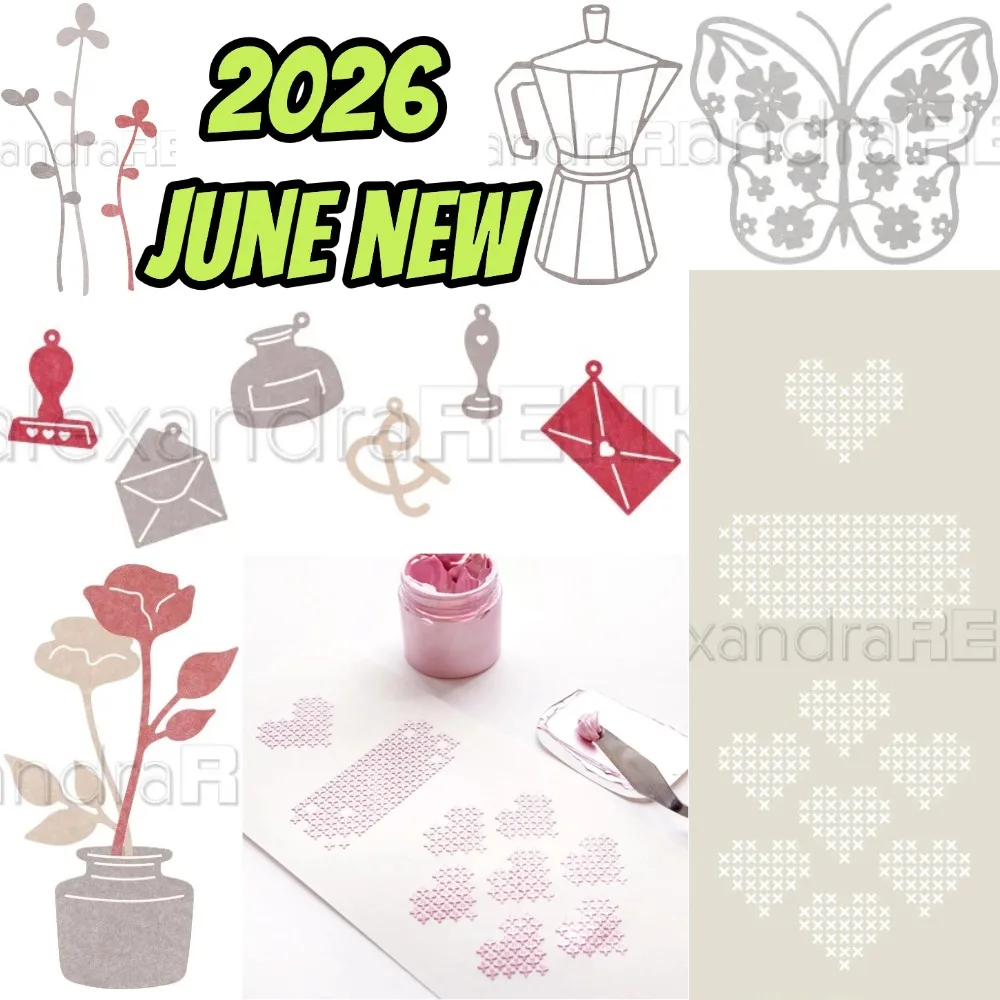 Exquisite butterfly Floraler Sommer Metal Cutting Die And Stamps Scrapbooking Background DIY Decoration Craft Embossing Stencil