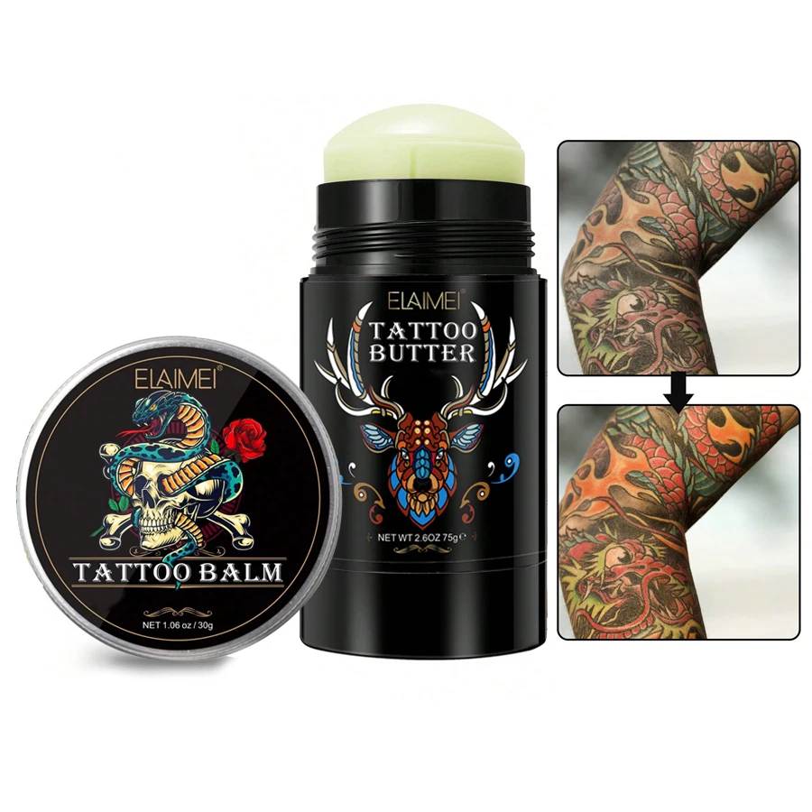Crème de soin rafraîchissante pour tatouage – Hydratante non grasse et longue durée pour une nutrition en profondeur de la peau, crème hydratante et nourrissante