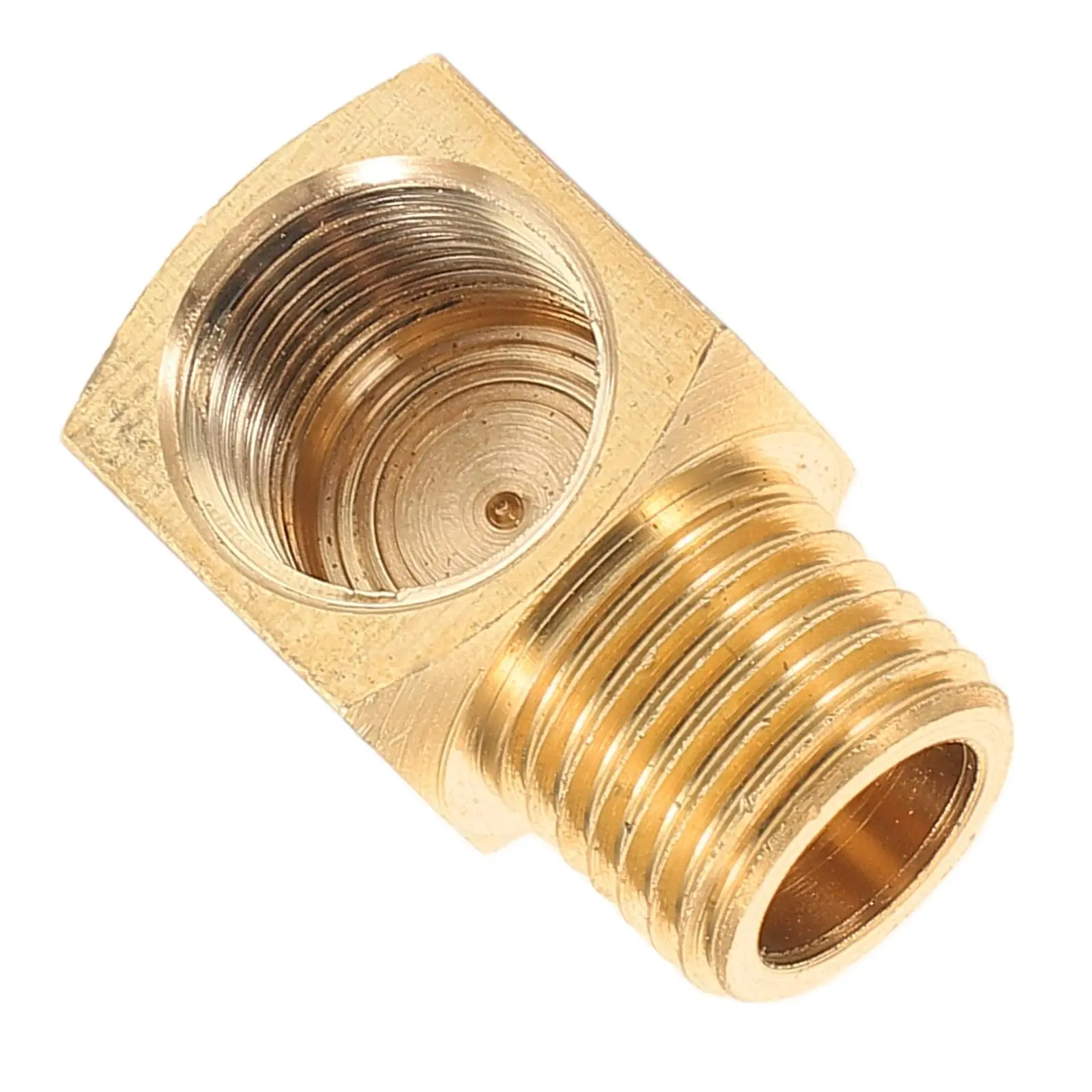 Brass Elbow Hose Fittings 90 Degree Pipe Connector Internal External Threads Oil Gas Hydraulic Piping Systems Fittings