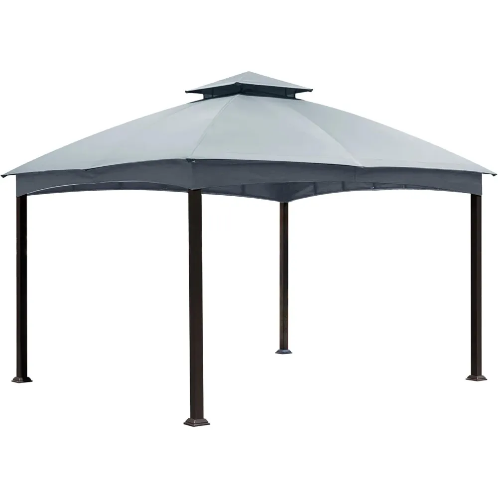 

Replacement Canopy Top for The Lowe's Allen roth Gazebo Model # TPGAZ2303, TPGAZ2403, TPGAZ2303-ABCD, TPGAZ2403-AC (Grey)