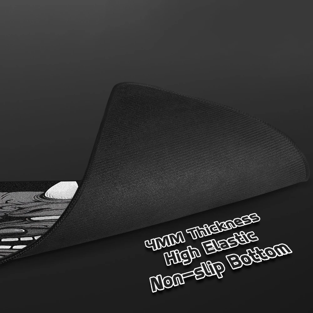 45x40cm Premium Mauspad Oni Maske Mädchen Geschwindigkeit Maus matte Gamer profession elle E-Sport Mauspad ultra feine Oberfläche Tastatur matte