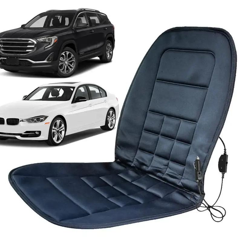 

160g Heated Chair Cushion Universal Car Styling Winter Pad Cushions Flat Cloth Velvet Car Heated Seat Cover For Cars Van Home