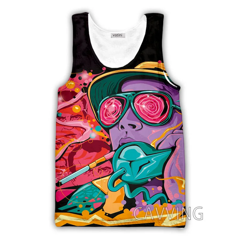 CAVVING 3D Printed  Fear and Loathing In Las Vegas Tank Tops Harajuku Vest  Summer Undershirt Shirts Streetwear for Men/women V2