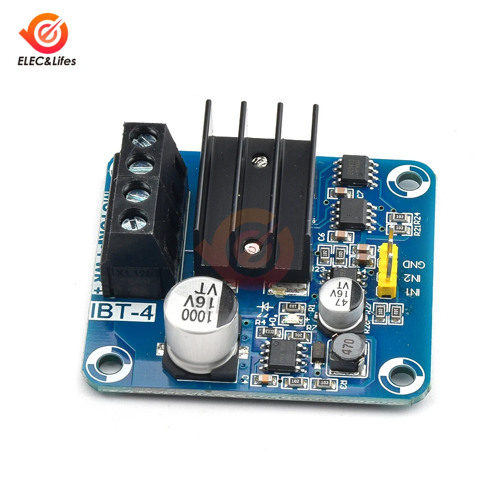 IBT-4 Motor Driver Module Semiconductor Refrigeration H Bridge Drive MOSFET High Current 50A DC 5V to 15V