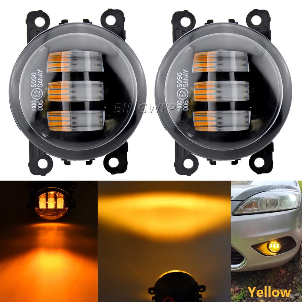 1Pair LED Bumper Fog Lights Assembly For Suzuki Vitara LY Grand Vitara Escudo 2015 2016 2017 2018 Fog Lamp headlight DRL 12V