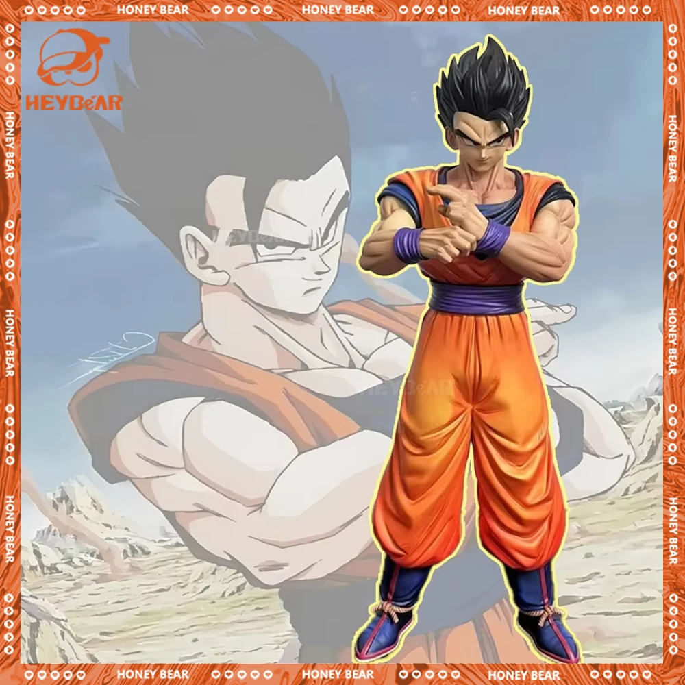 

New Dragon Ball Z Figure Son Gohan Figrues 32cm Mysterious Gohan Figurine Pvc Collection Statue Model Ornament Toys Birth Gifts