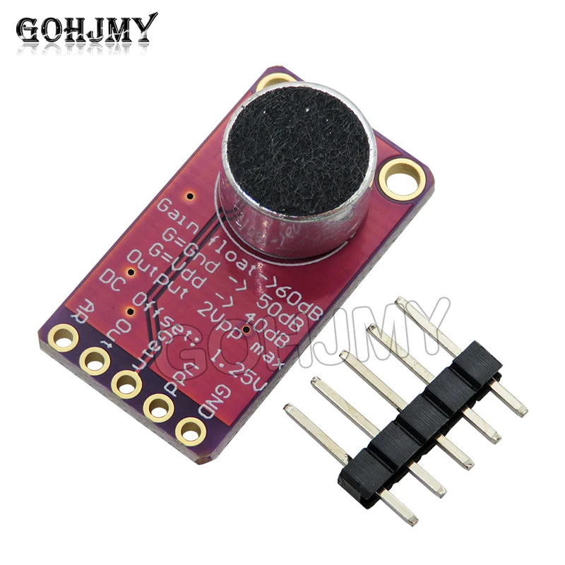 MAX9814 microphone amplifier module MIC microphone sound amplification/microphone head sensor