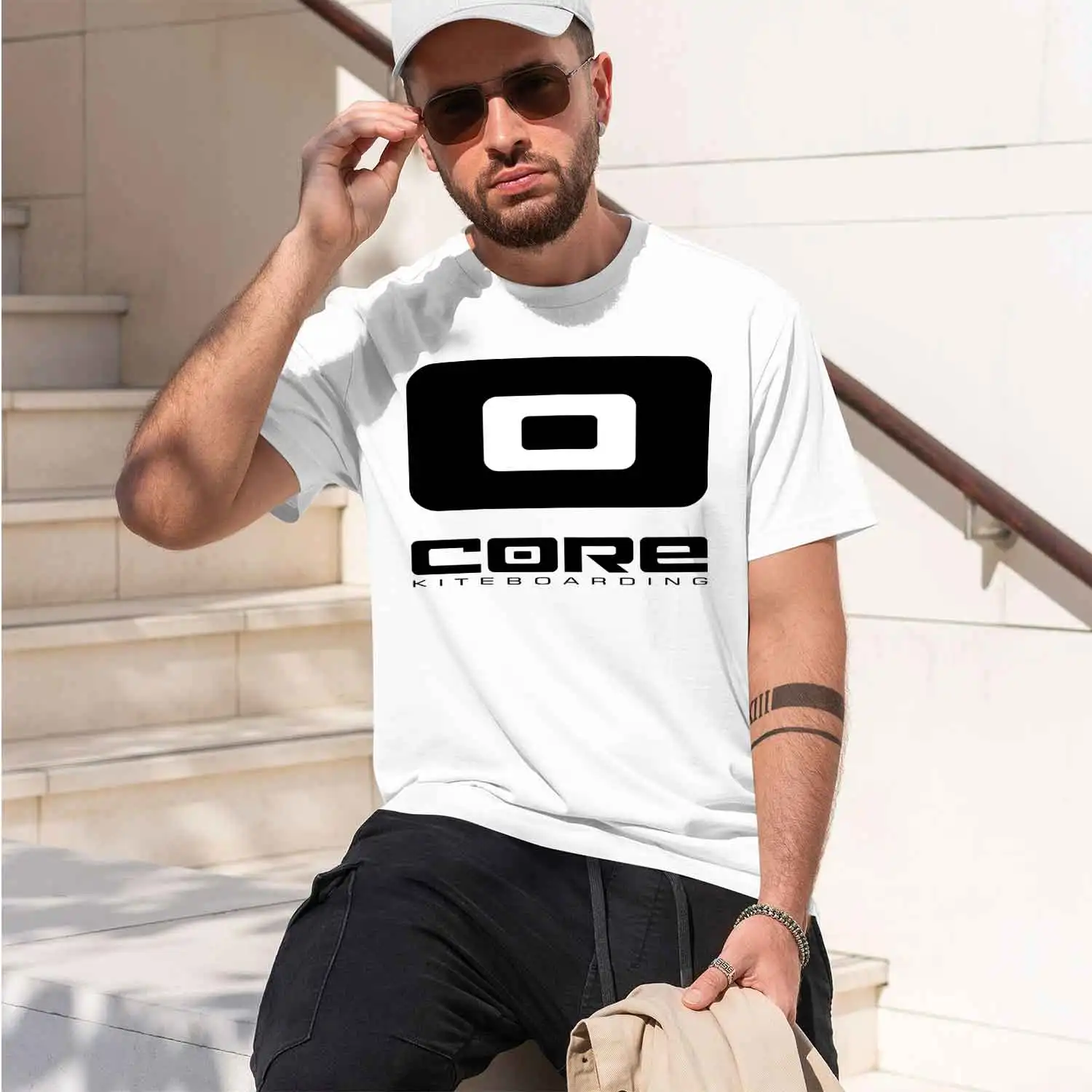 Core kiteing 2026 New Model Men’s Short-sleeve crewneck T-Shirt Classic Casual Multiple Colors and Sizes for Daily Wear All-Day