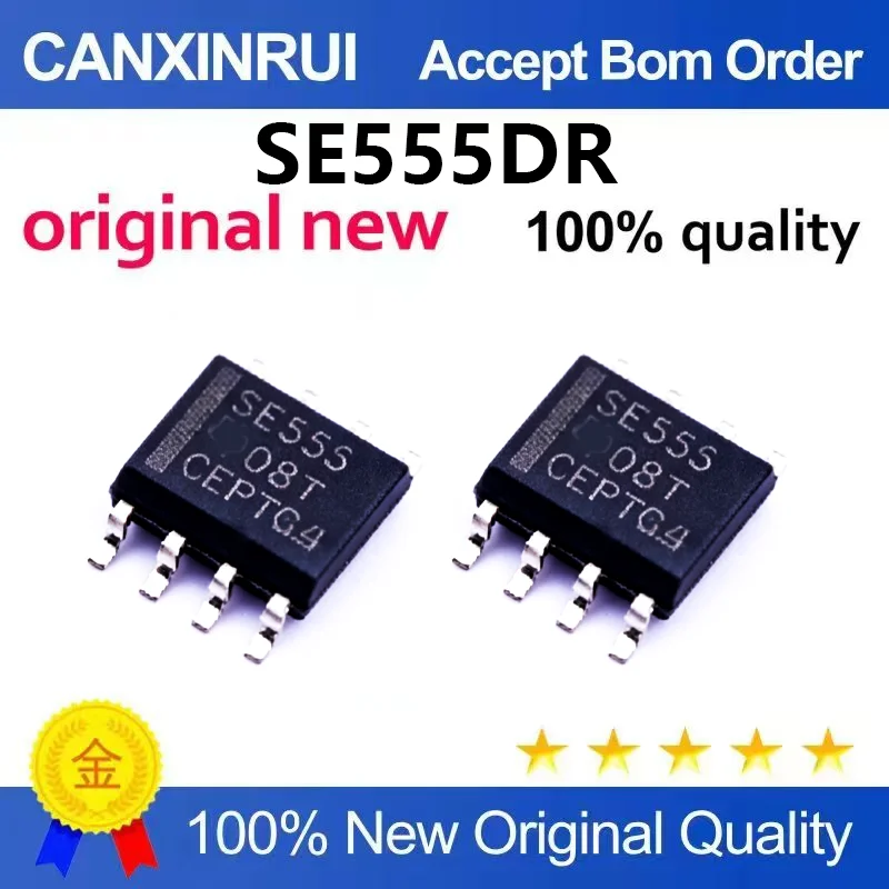 （5pcs-10pcs）Brand new original SE555DR SE555 SMT SOP-8 precision timer chip