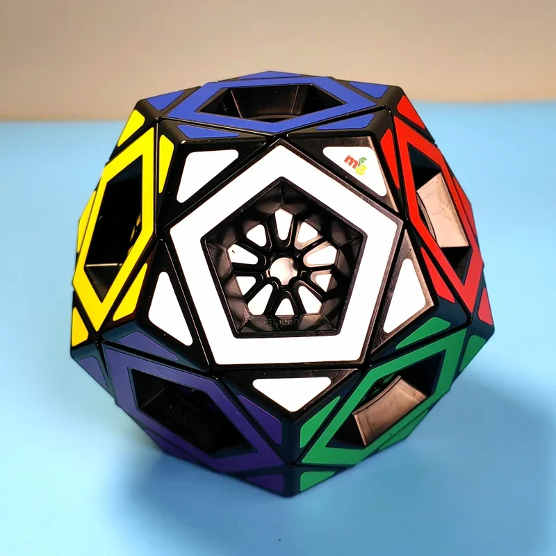 Mf8 múltiplo skewbcube megaminxcube cubo mágico multi dodecaedro oco velocidade quebra-cabeças cérebro teasers antiestresse brinquedos educativos